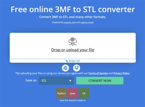 convertir de 3mf a stl